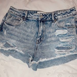 pacsun jean shorts